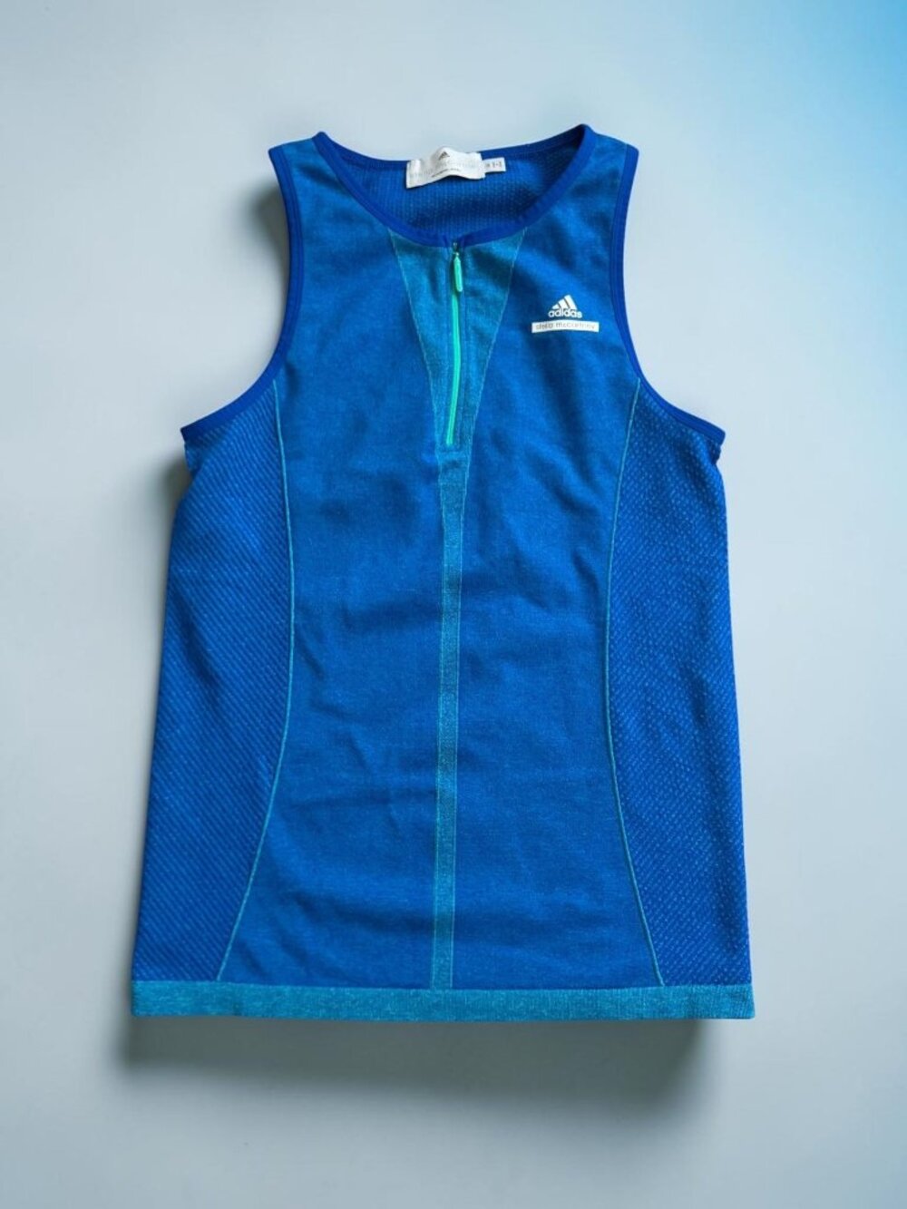 ADIDAS x Stella McCartney Barricade Blue Active Tank Top Size Medium NEW NWOT